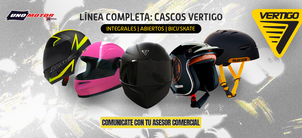 Cascos vertigo bici 2025