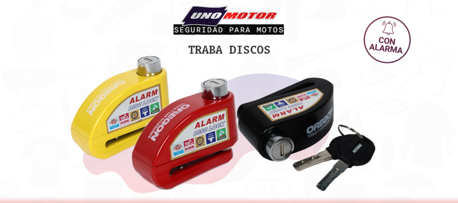 Oregon Traba Discos Moto Alarma